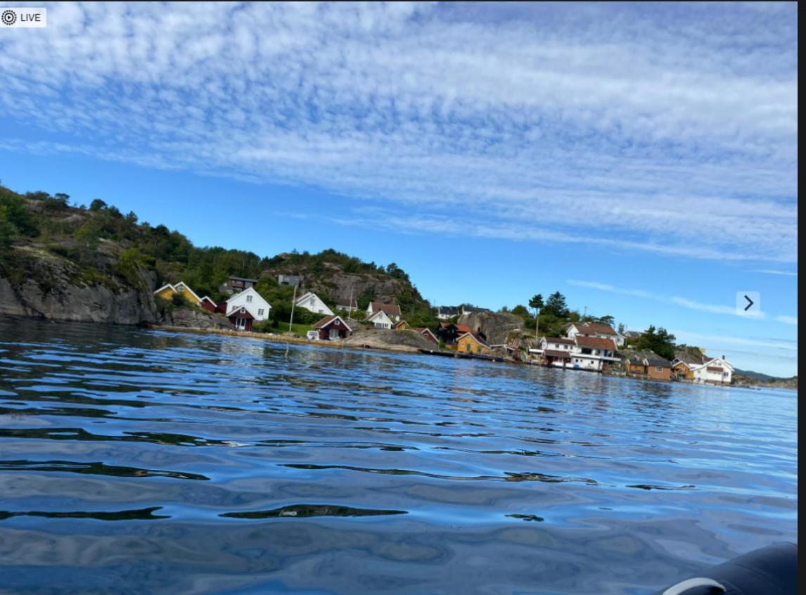 Lunvig - A Cosy Cottage In Idyllic Small Island Near Kristiansand, Sogne Exteriér fotografie